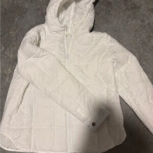 White Puffer Jacket